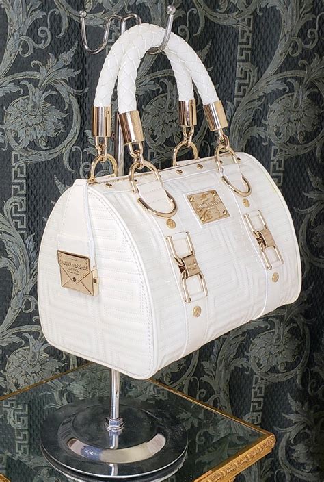 versace bag white|gianni versace purses.